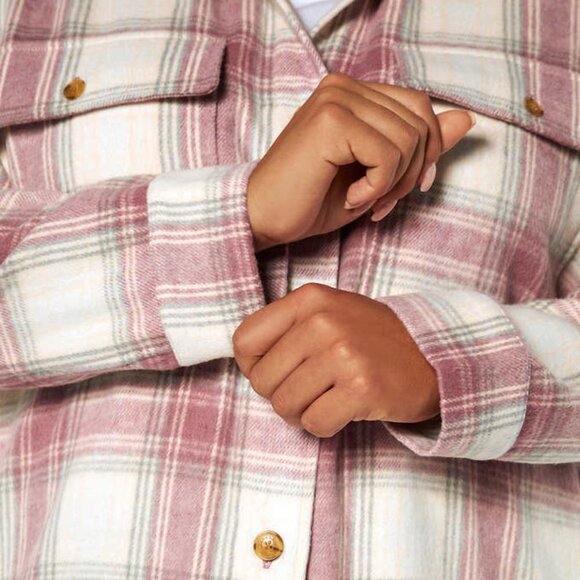 NEW Banana Republic Shacket | Pink - Picture 7 of 9